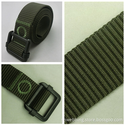 Yd-06 Army Green Men's Outdoor Fashion Tactical Webbing Belt